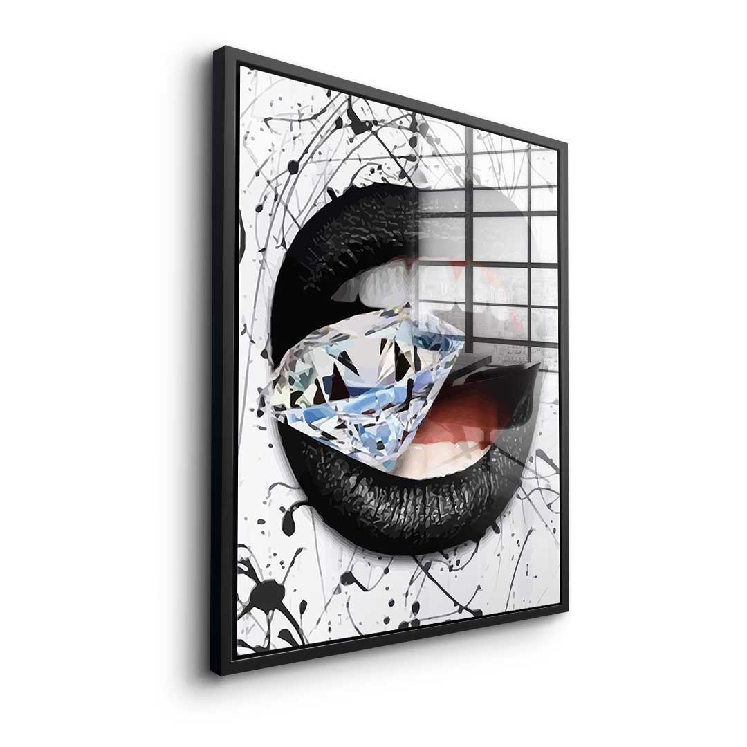 Diamond Mouth - Acrylic glass