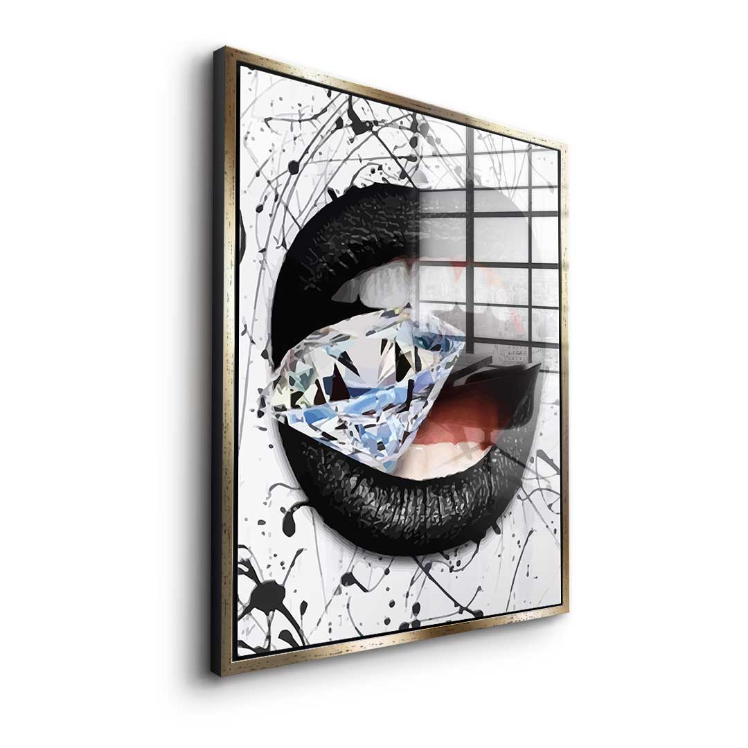 Diamond Mouth - Acrylic glass