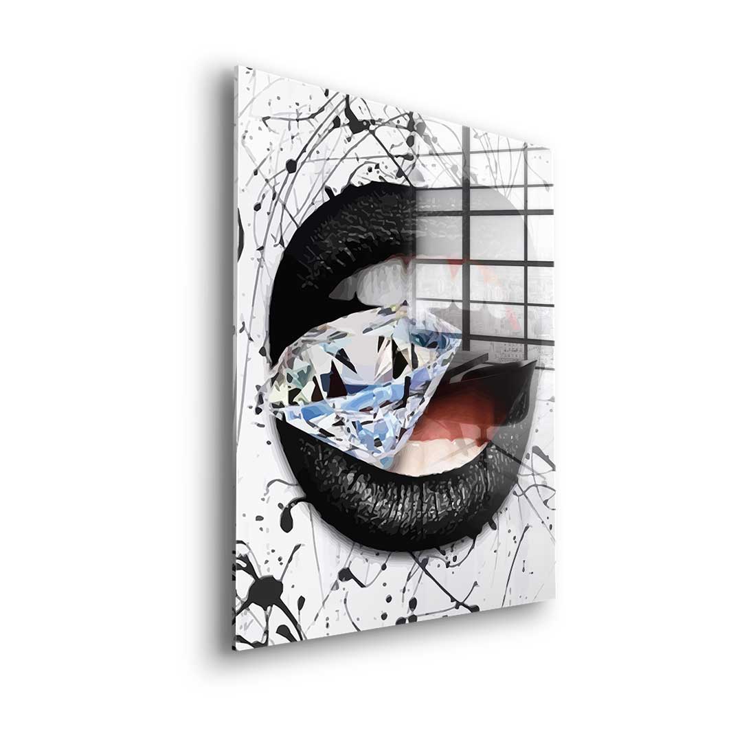 Diamond Mouth - Acrylic glass