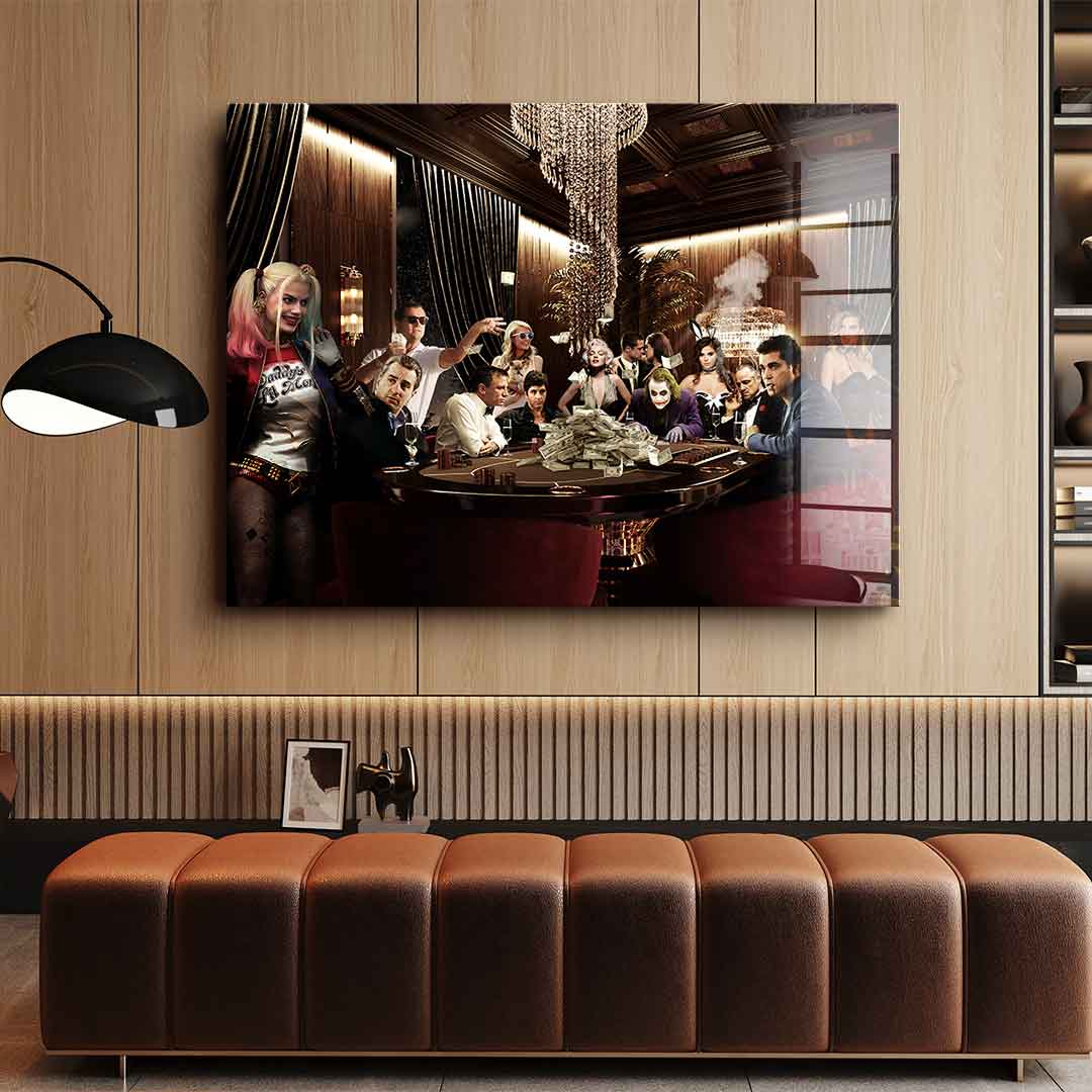 Poker Night - acrylic glass