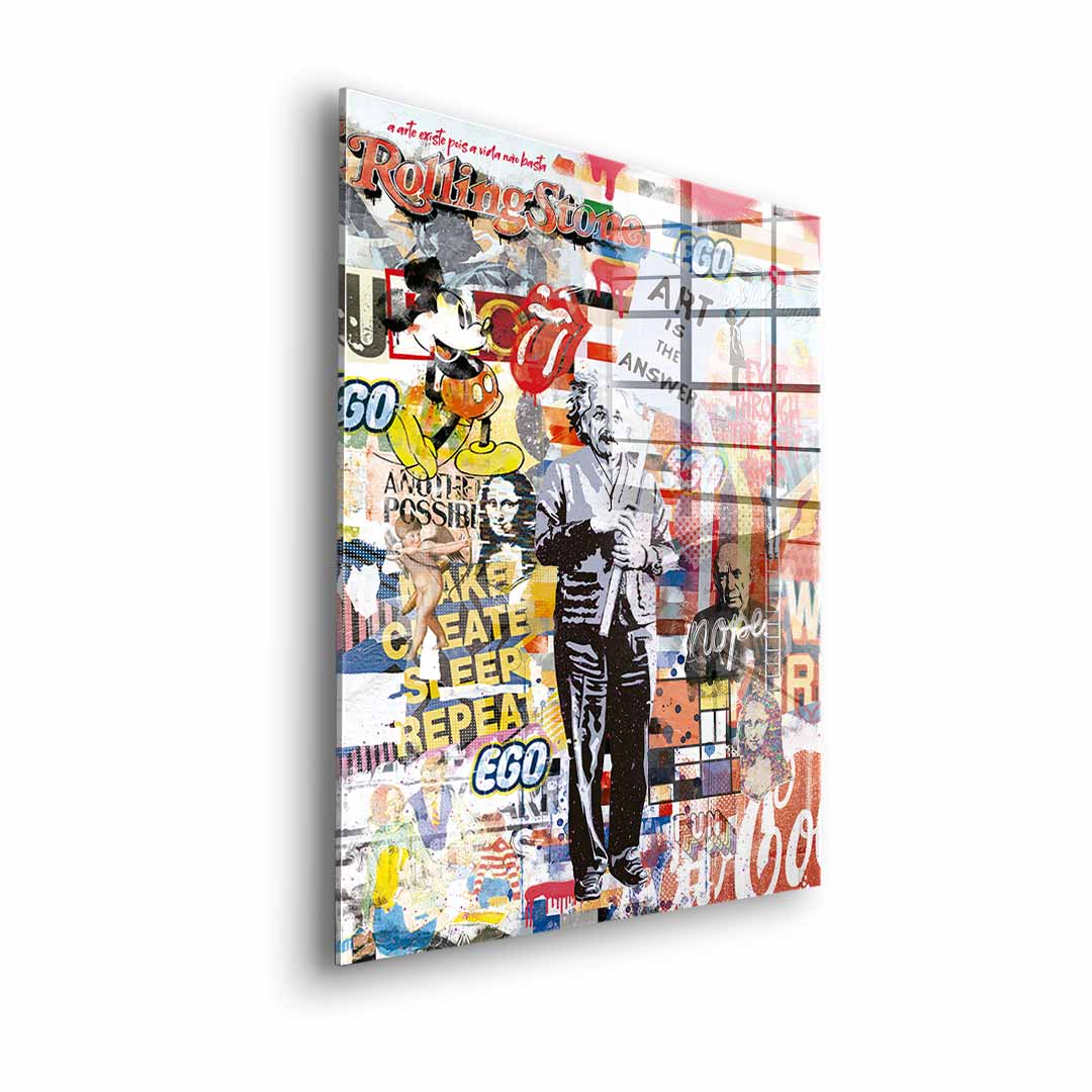 Art is the Answer - Acrylic glass