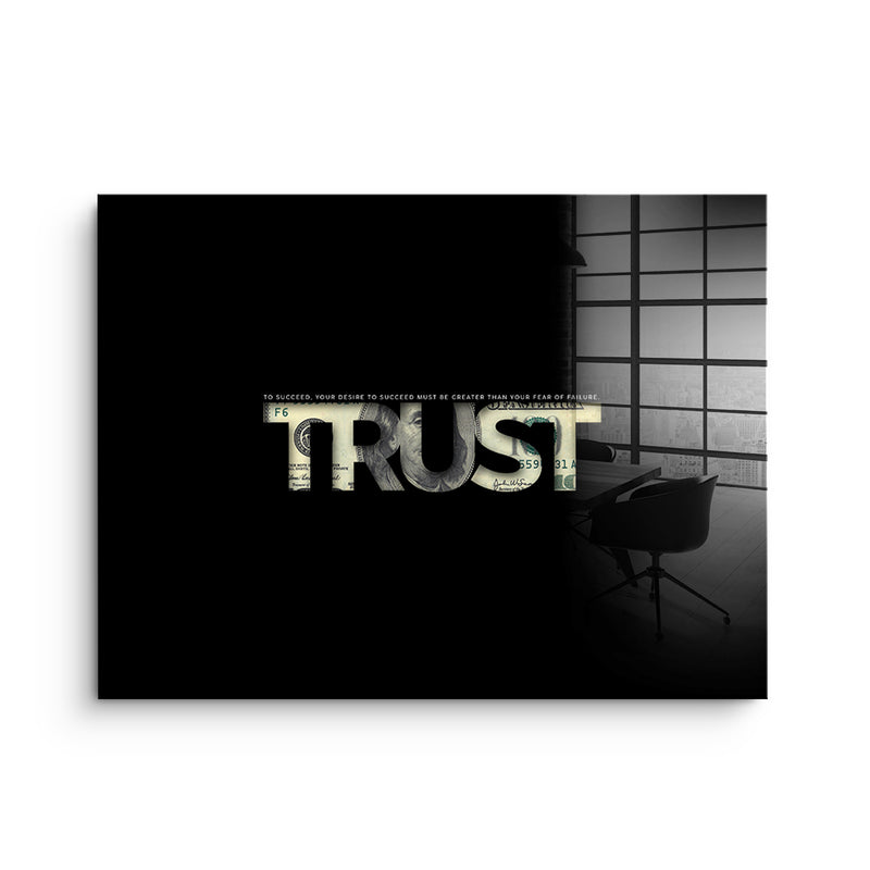 Trust - Acrylglas