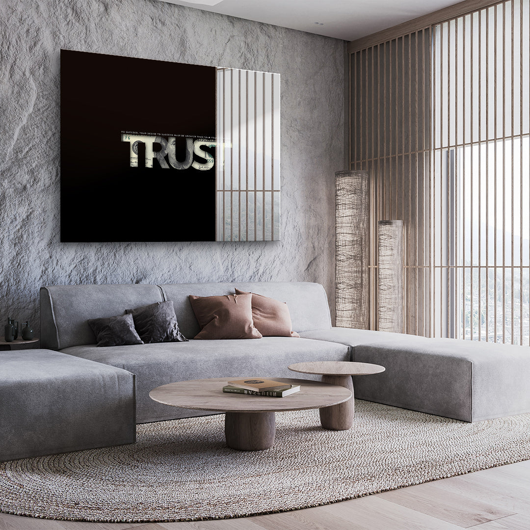 Trust - Acrylglas