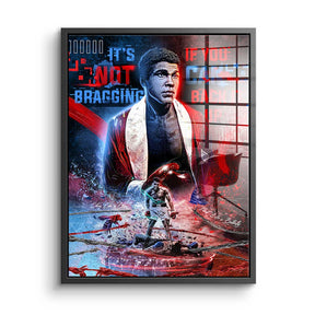 Boxing Legend - acrylic