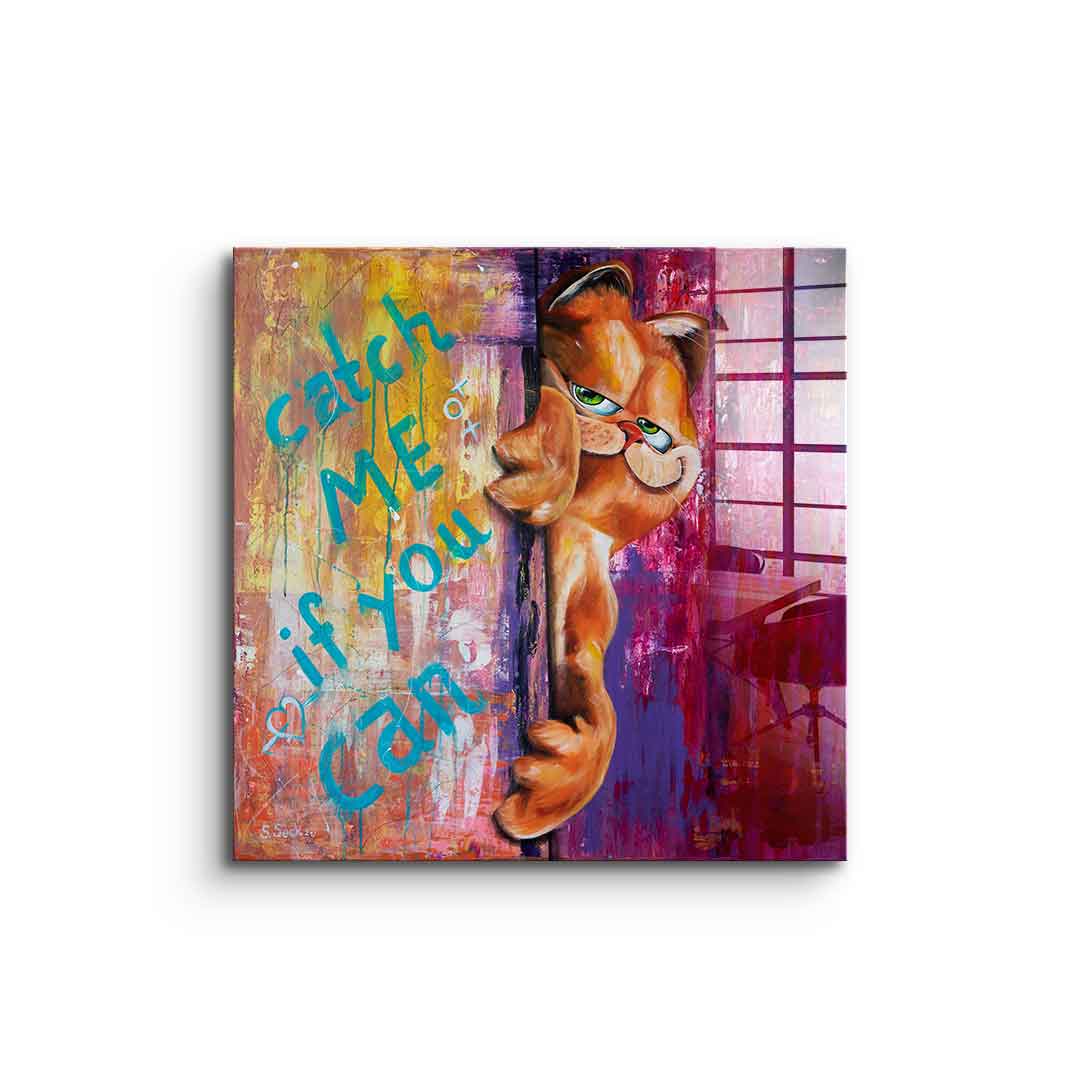 Catch me if you can - acrylic glass – Detail