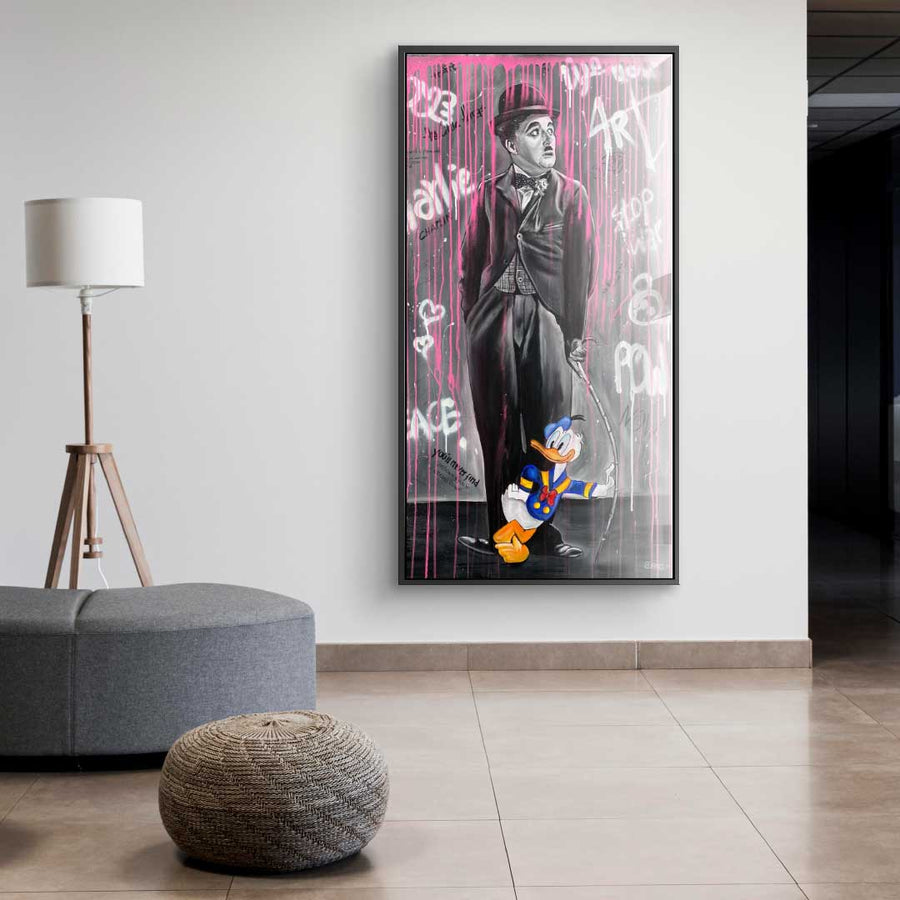 Pink Rain - Acrylglas