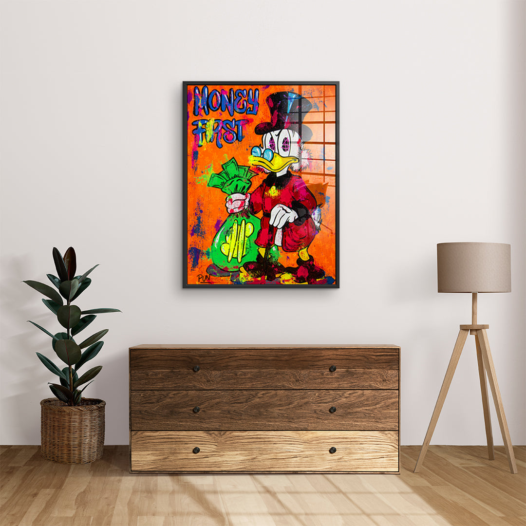 Money First - Acrylglas