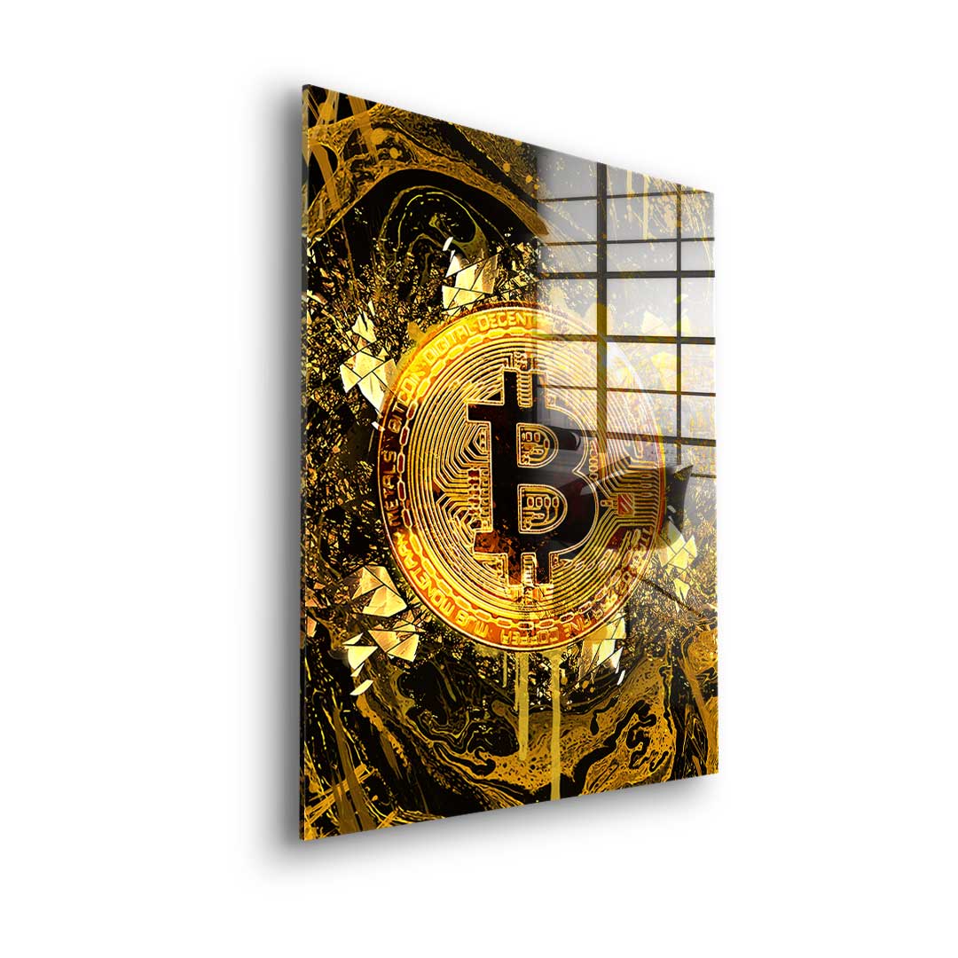 Goldrush Bitcoin - Acrylic