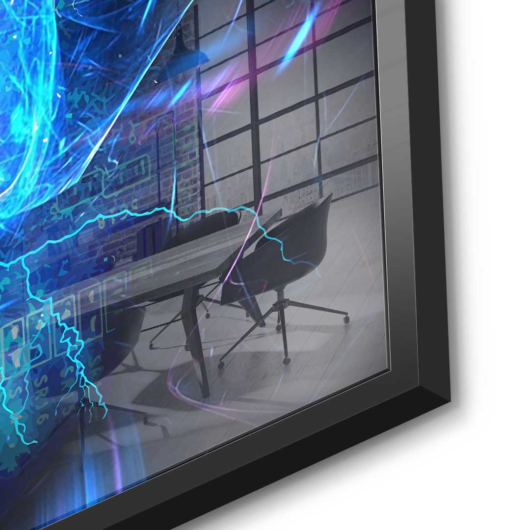 Electro Bitcoin - Acrylic glass