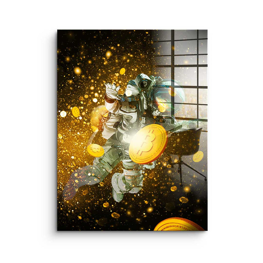Fly Like A Bitcoin - Acrylic glass