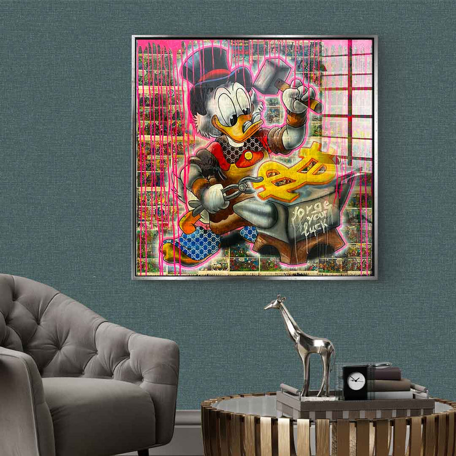 Forge your luck - Acrylic glass