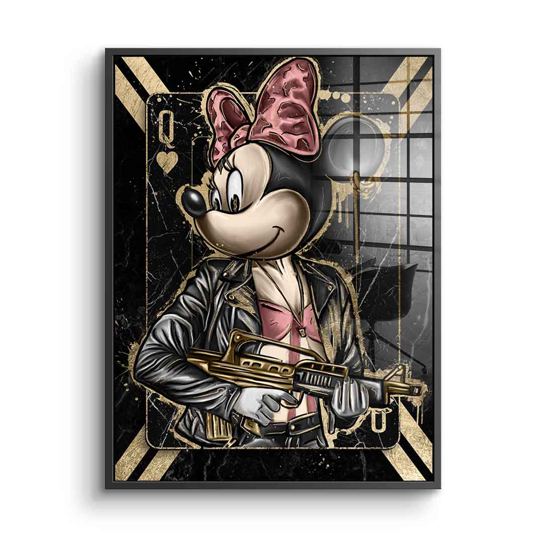 GANGSTER QUEEN - Acrylic glass