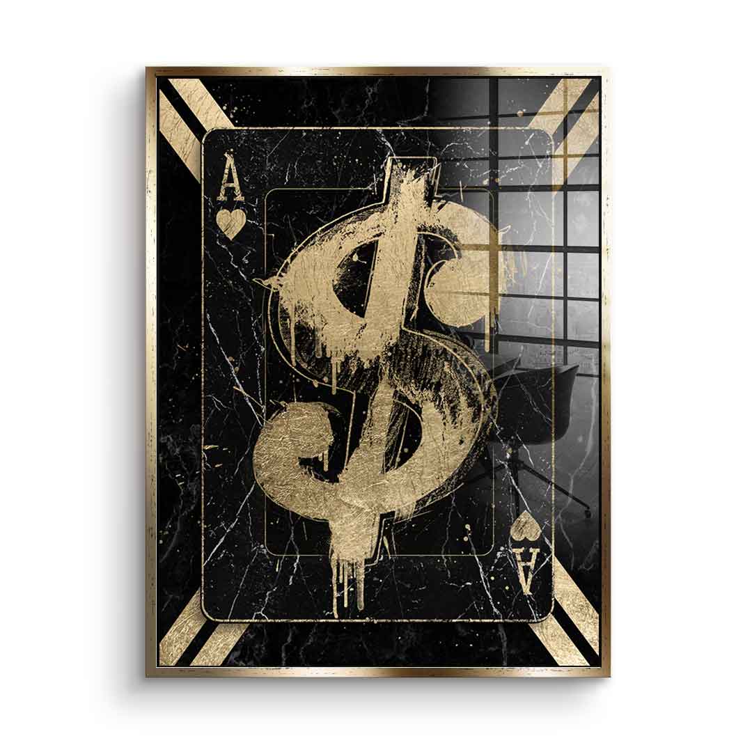 GANGSTER SIGN - acrylic glass