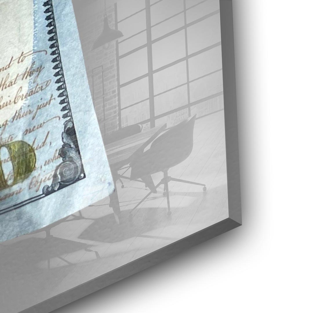 Crumble Money V2 - Acrylic glass