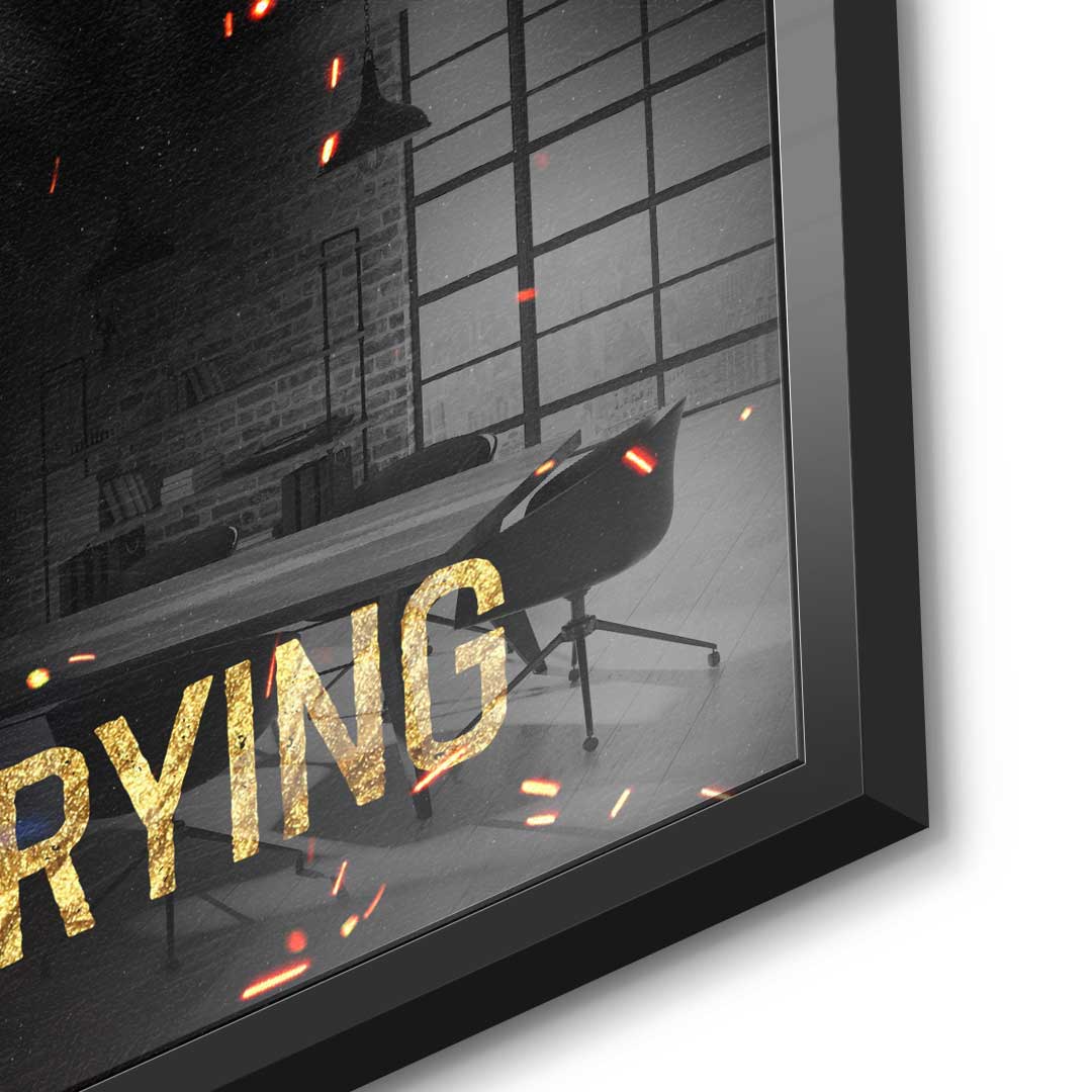 Get Rich - Acrylglas