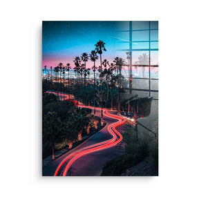 Hollywood Street - acrylic