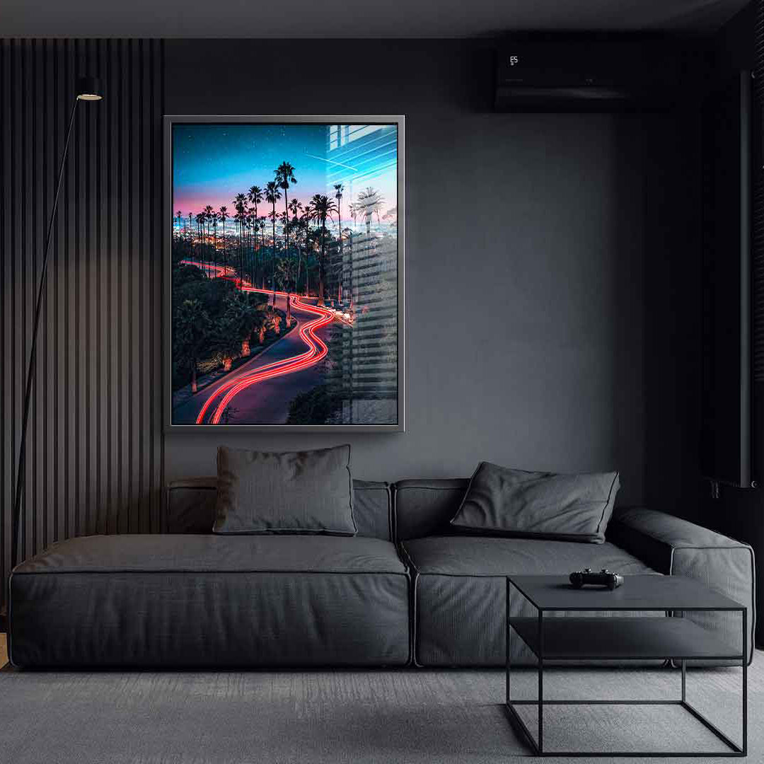 Hollywood Street - acrylic