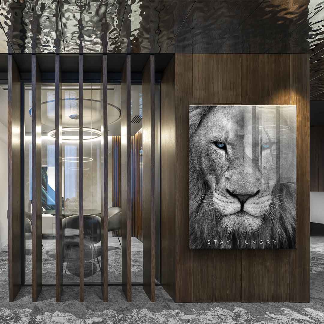 Hungry Face - Acrylglas