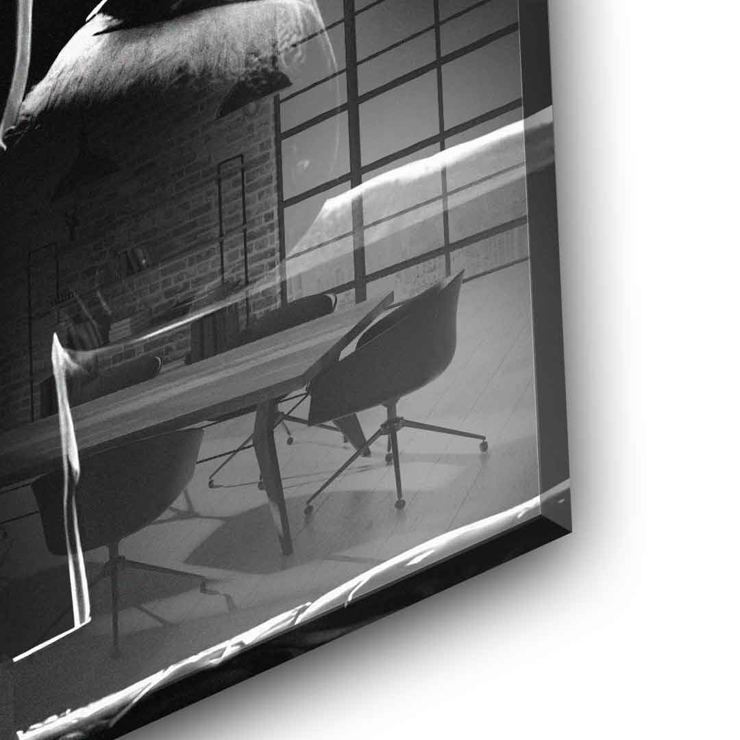 Not over until I win - Acrylglas