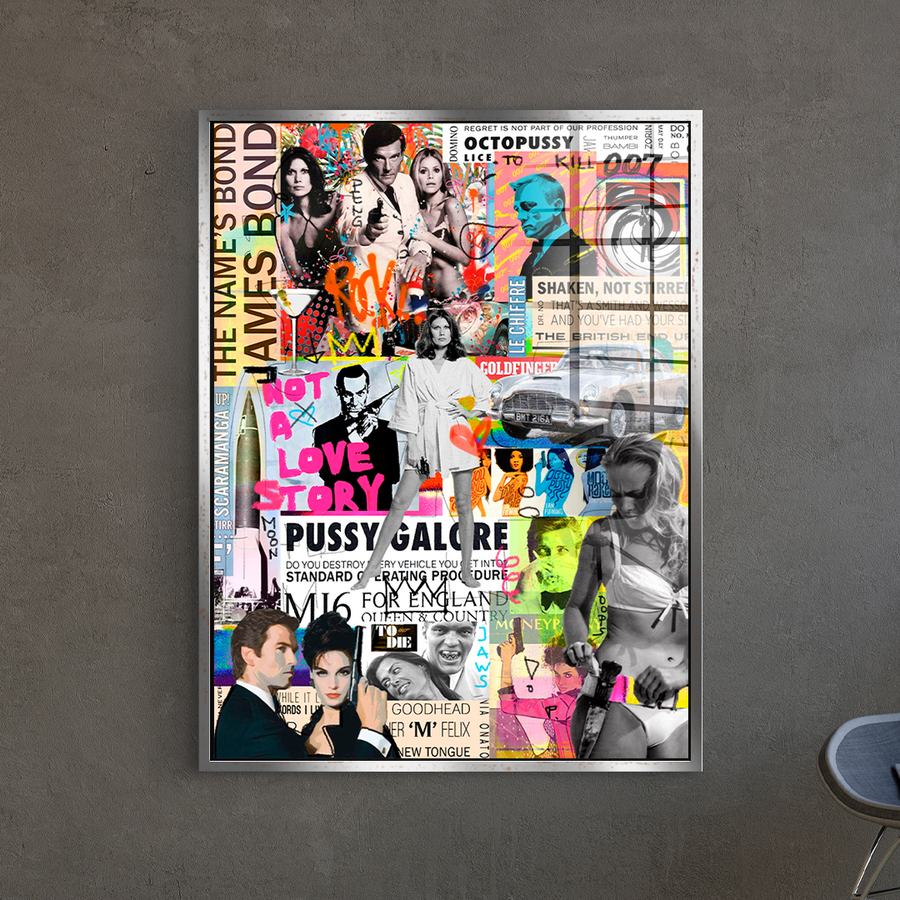 007 Collage - Acrylic glass