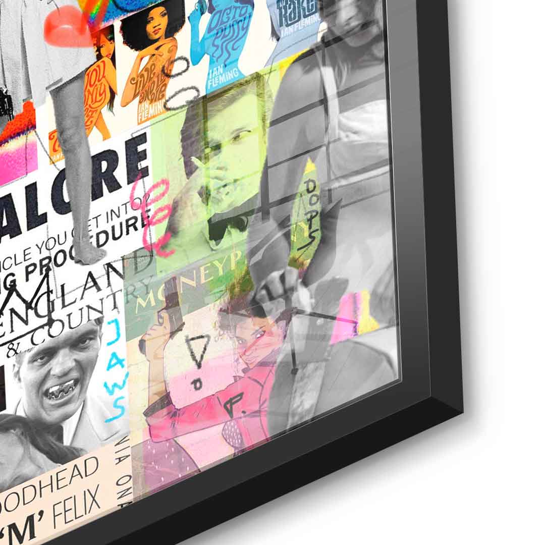 007 Collage - acrylic glass