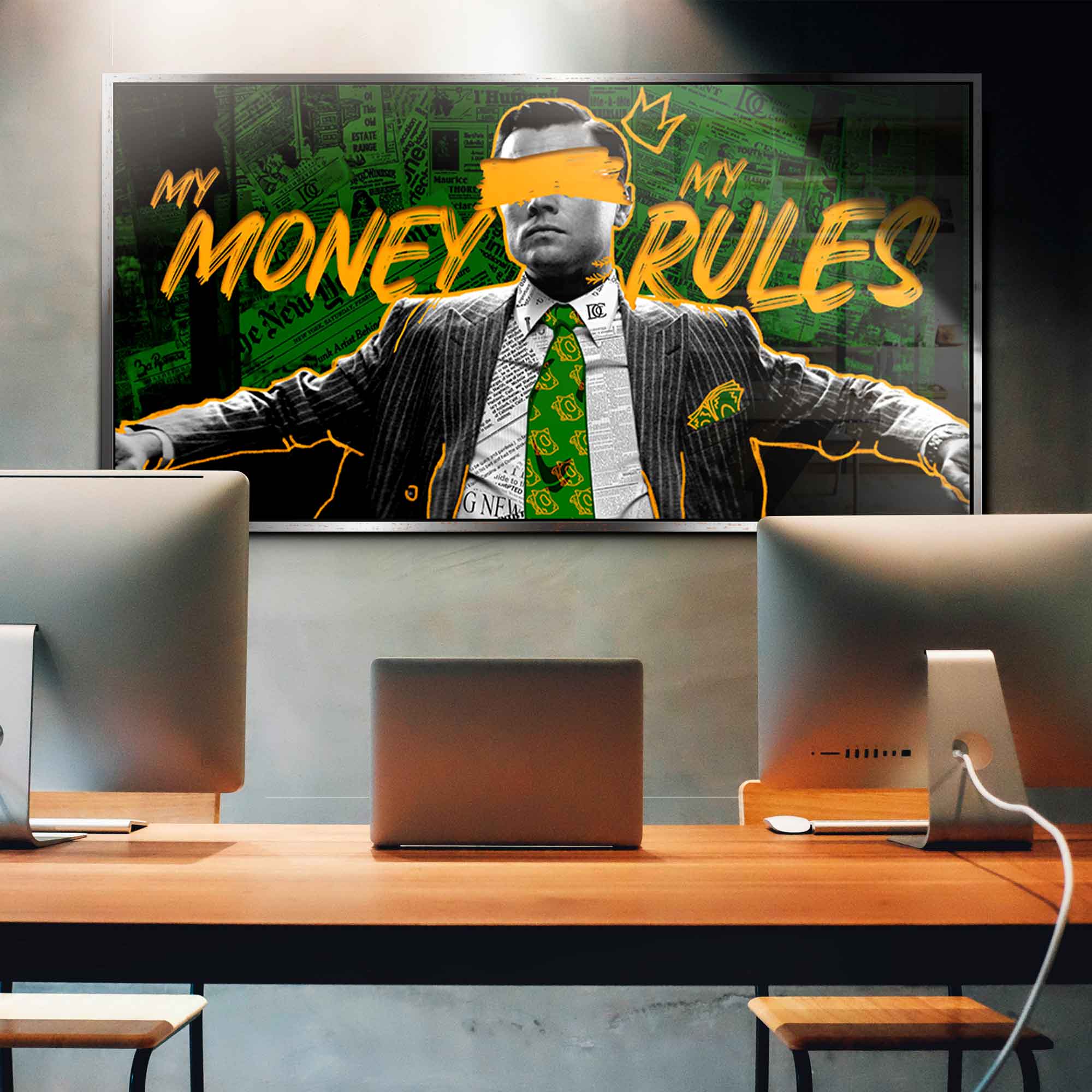 My Money My Rules - Acrylglas