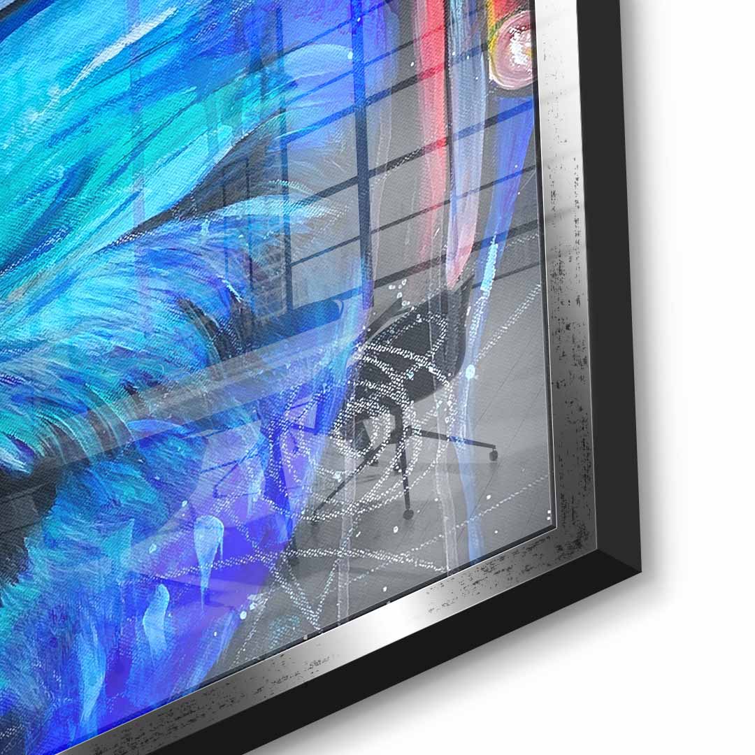 A little bit crazy - acrylic glass