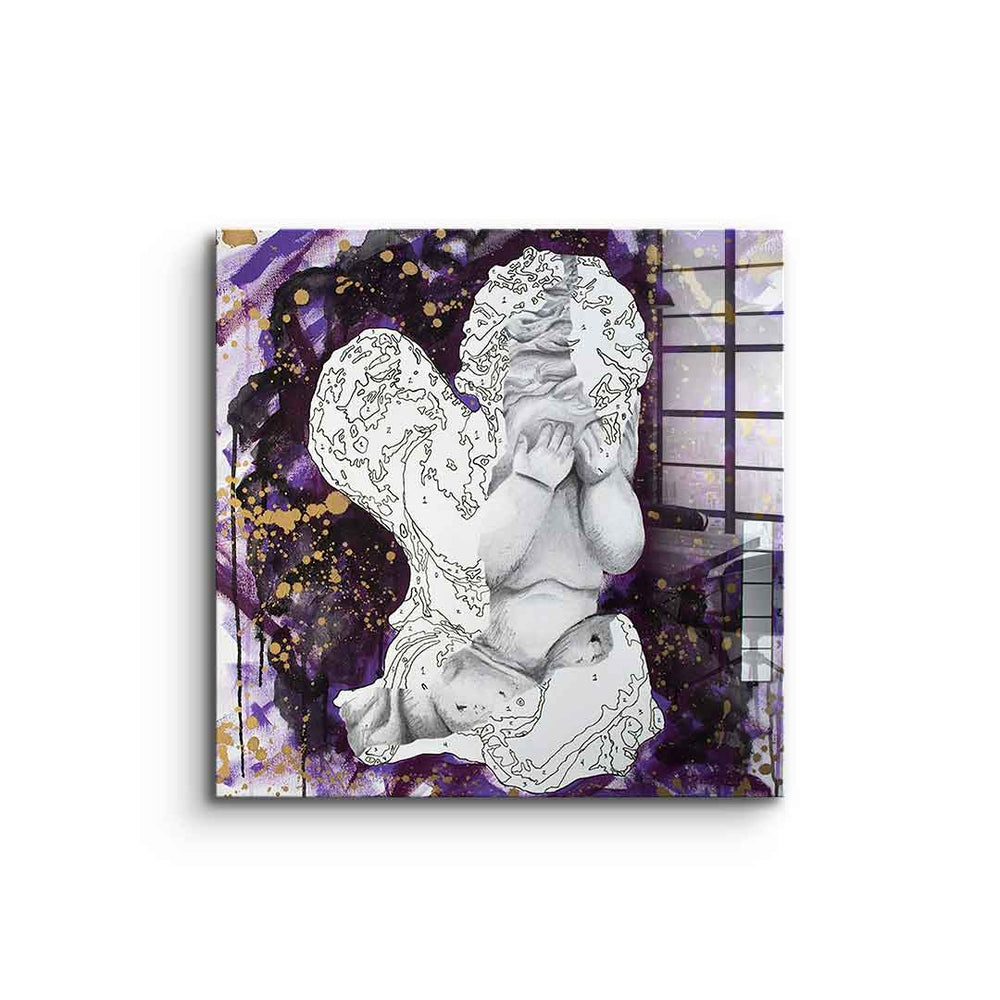 Lost Heart als Acrylglasbild – Pop Art Wandbild von DOTCOMCANVAS®