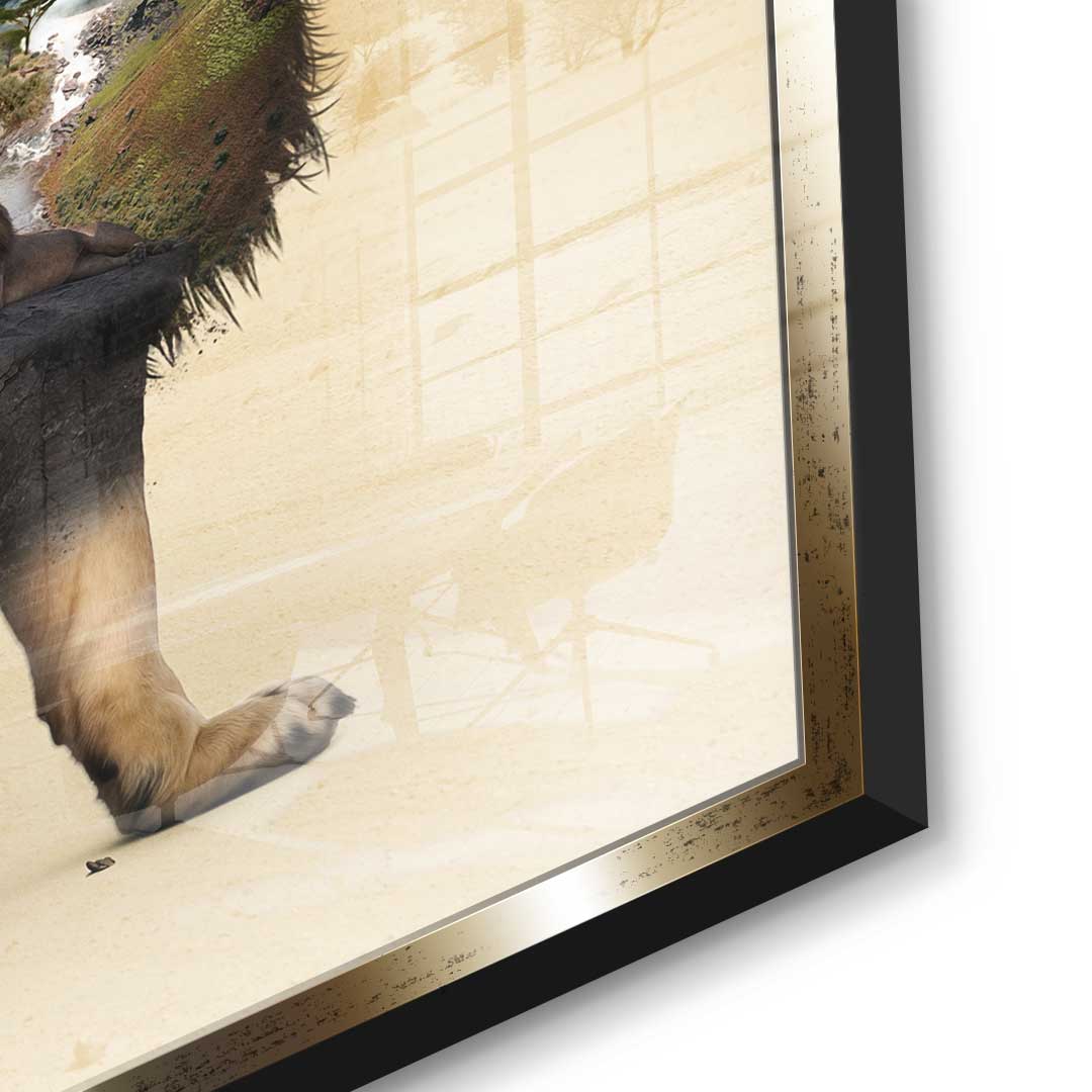 The Lion's Life - Acrylic Glass