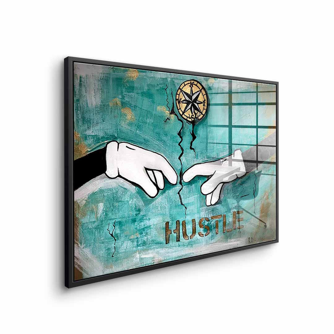 Hands Of Hustle - Acrylglas