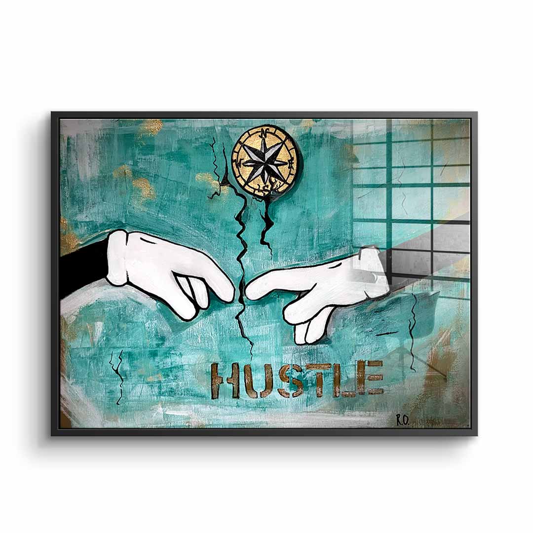 Hands Of Hustle - Acrylglas