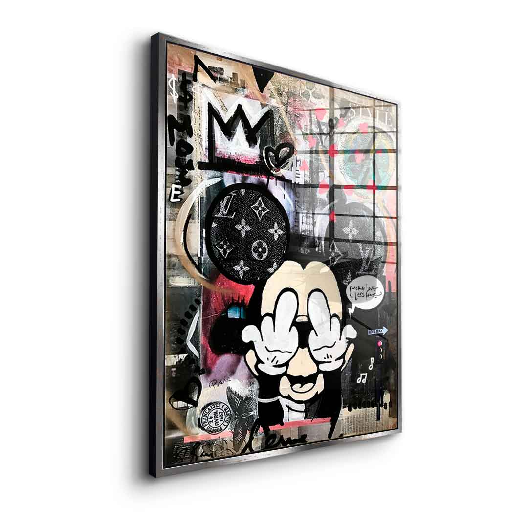 Less Hate - acrylic glass