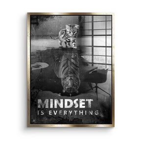 Mindset is everything #Tiger - acrylic glass