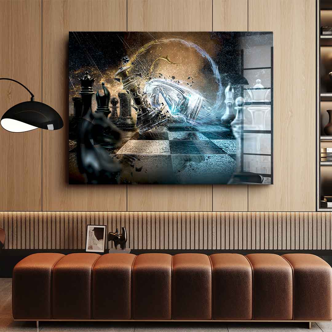 Mit dem Kopf durch die Wand - Acrylglas