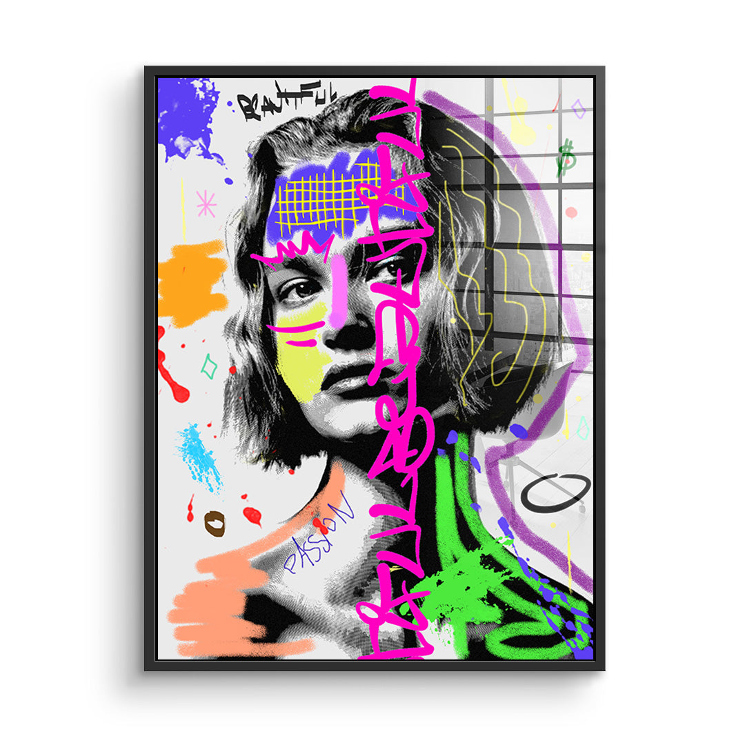 Lady Power - Acrylic glass