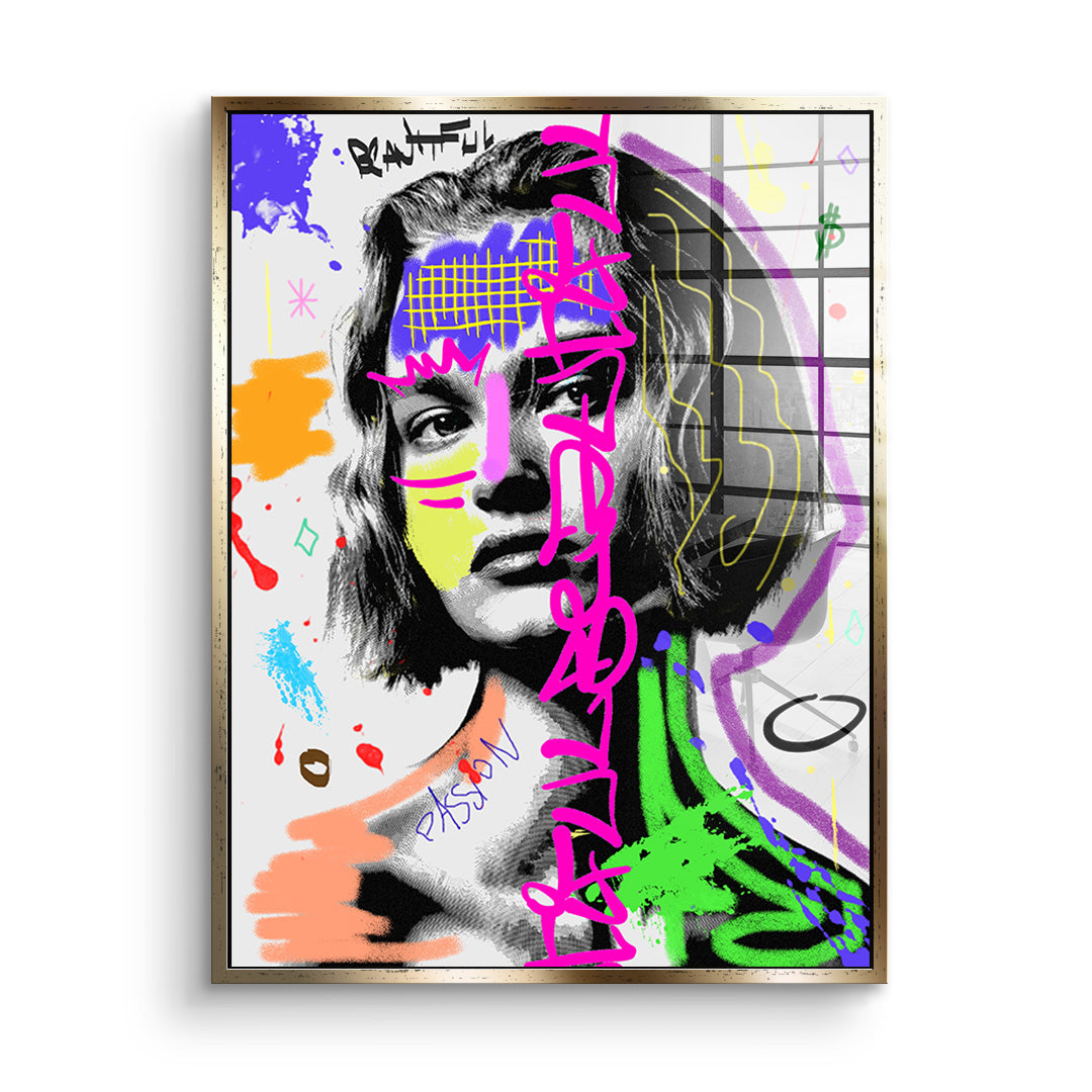 Lady Power - Acrylic glass