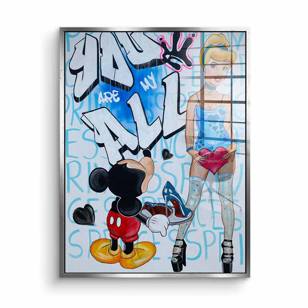 Blue Shoes - Acrylic glass