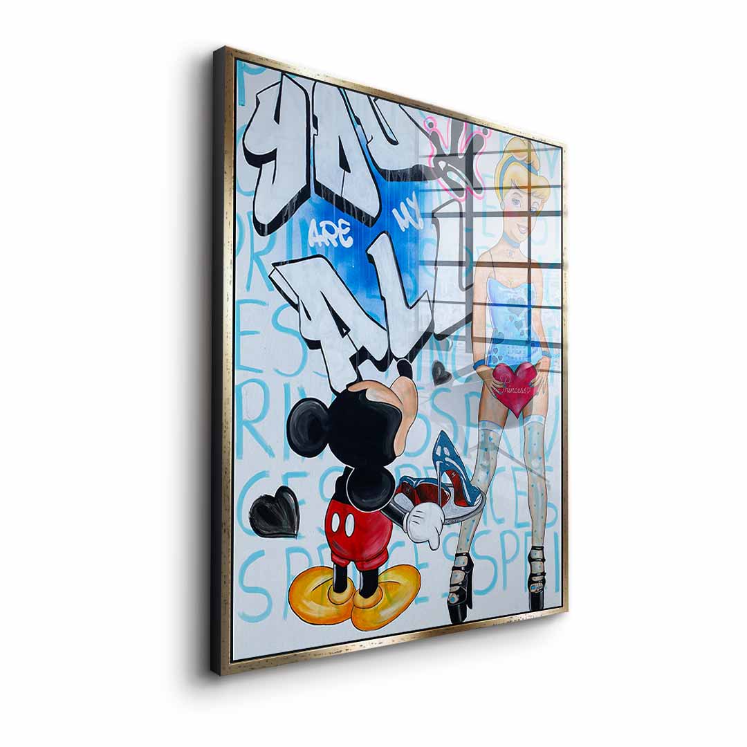 Blue Shoes - Acrylic glass