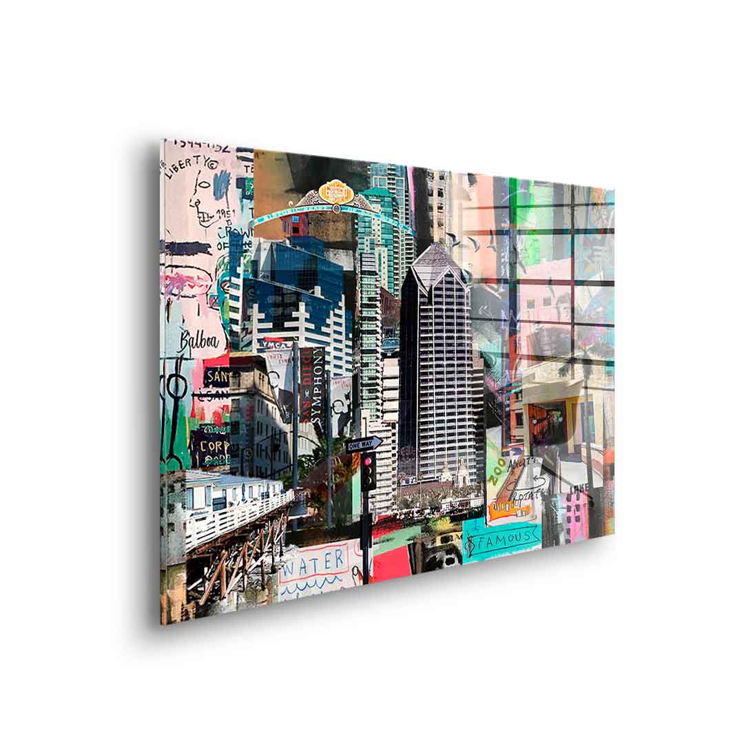 Urban San Diego - Acrylic glass