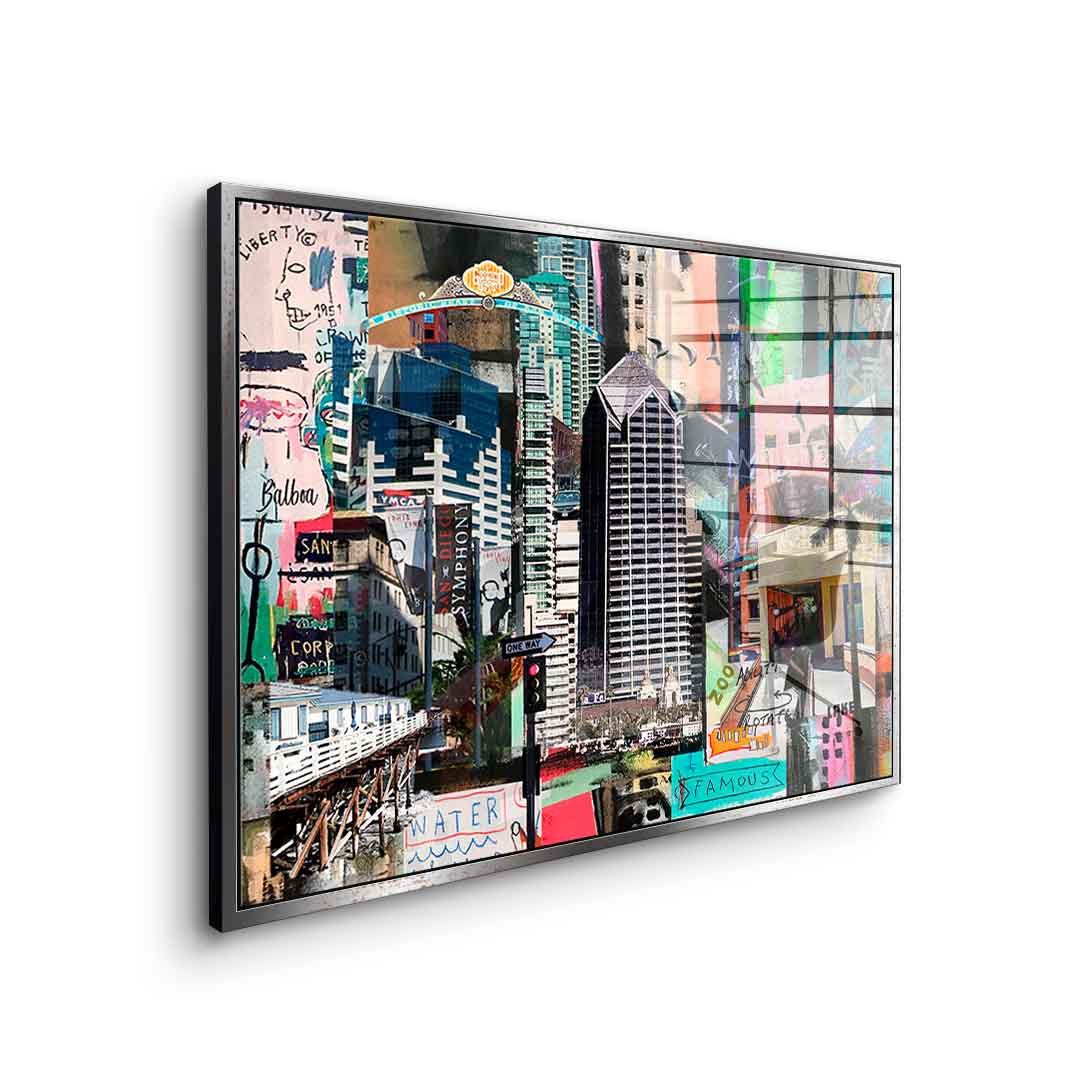 Urban San Diego - Acrylic glass