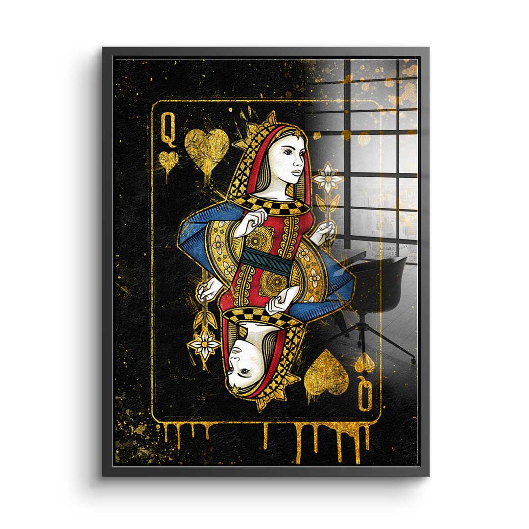 Queen Card - Acrylic