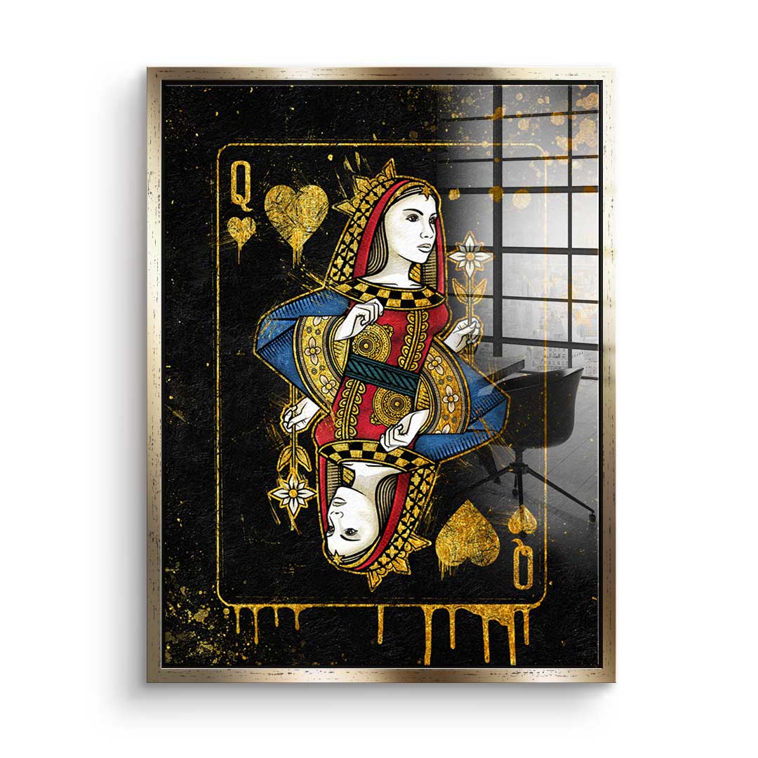 Queen Card - Acrylic