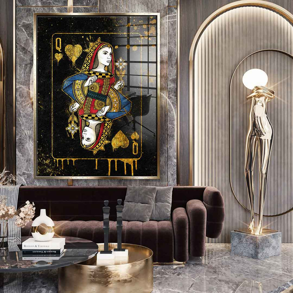 Queen Card Acrylglasbild – Ansicht 2