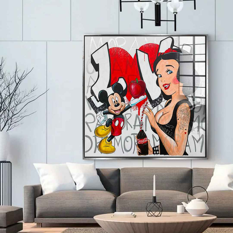 Red Apple - Acrylic glass