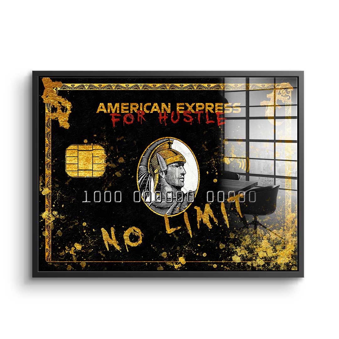 American Express Hustler - Acrylic