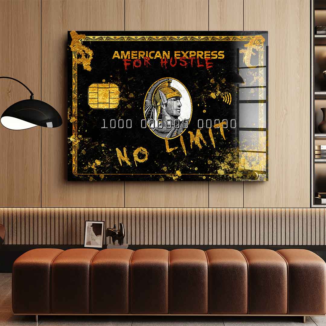 American Express Hustler - Acrylic