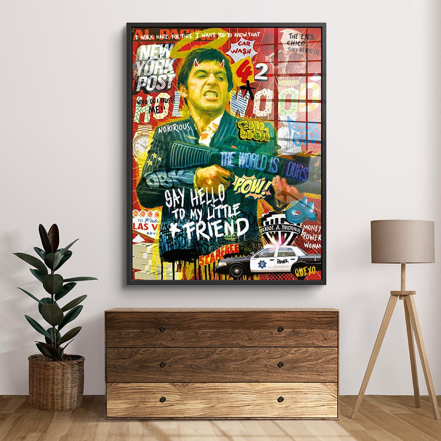 Say Hello - Acrylic glass