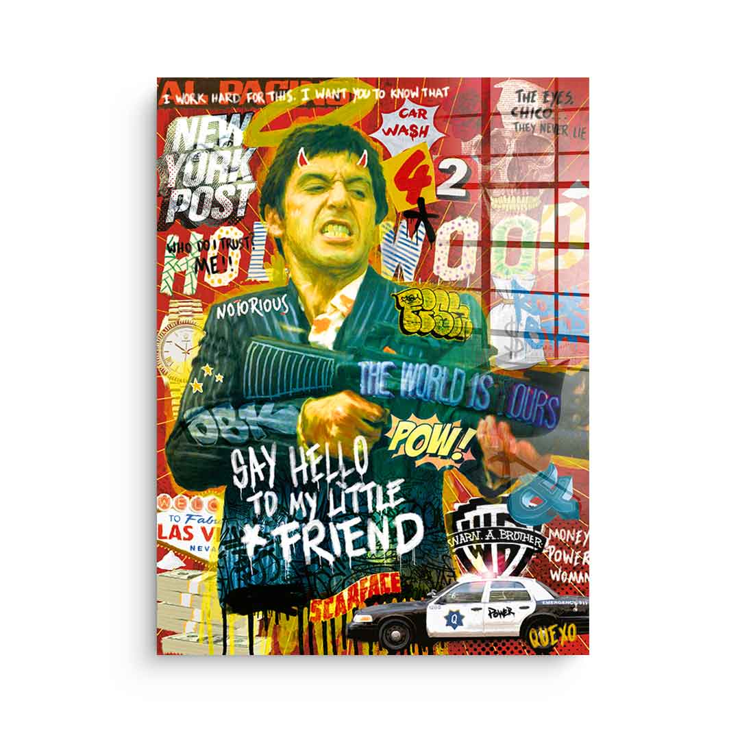 Say Hello - acrylic glass