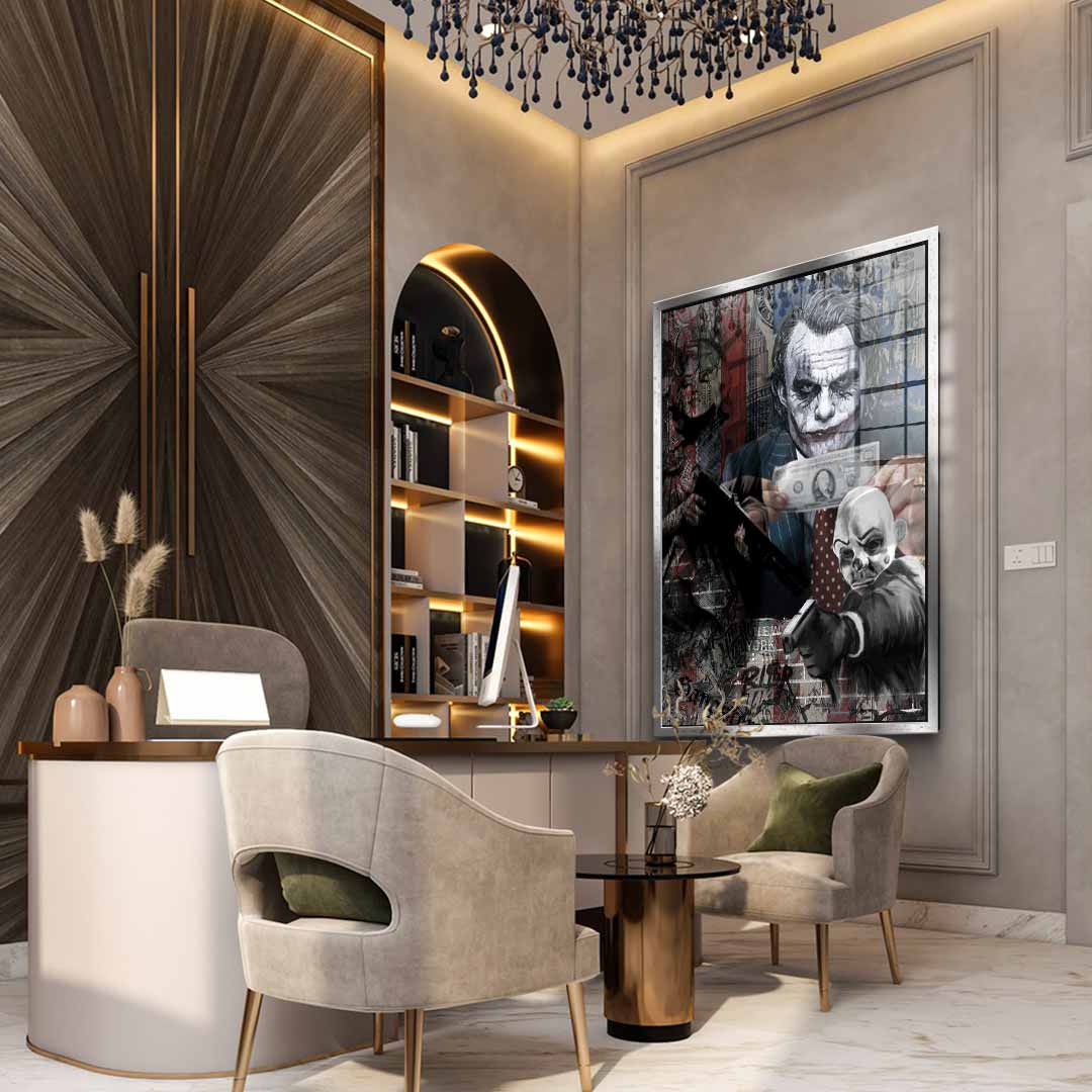 Serious Money - acrylic glass