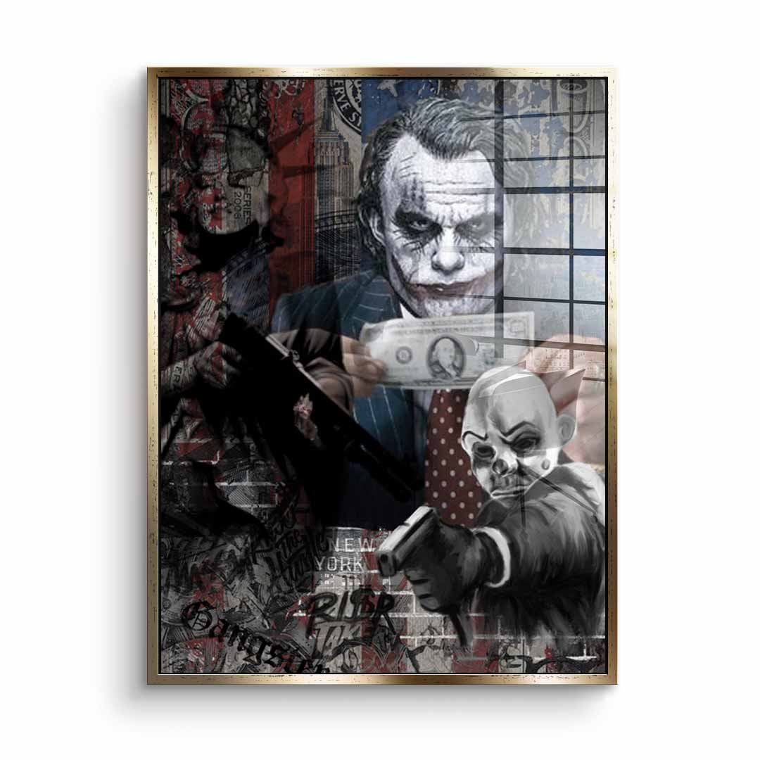 Serious Money - acrylic glass